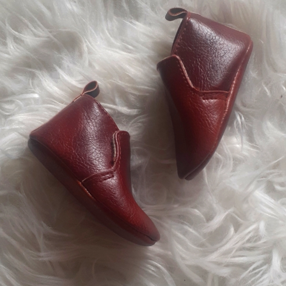 Sweet n Swag Mahoghany Slip-On Mocassin Loafers Size 1